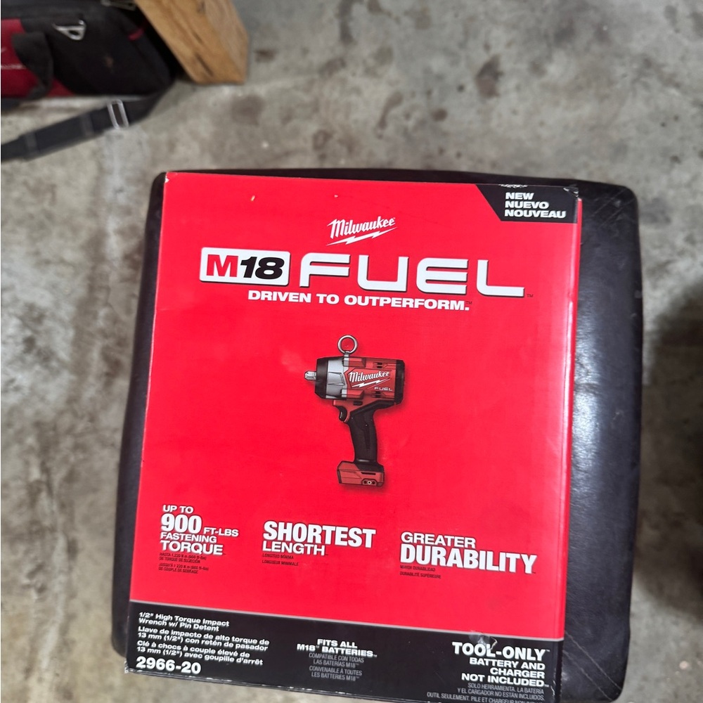 2966-20 Milwaukee 2962-20 M18 1/2 Mid Torque Impact w/ friction ring